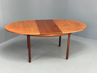 Vintage Dining Table Teak Extending Oval By White & Newton 1960s Retro EB12510