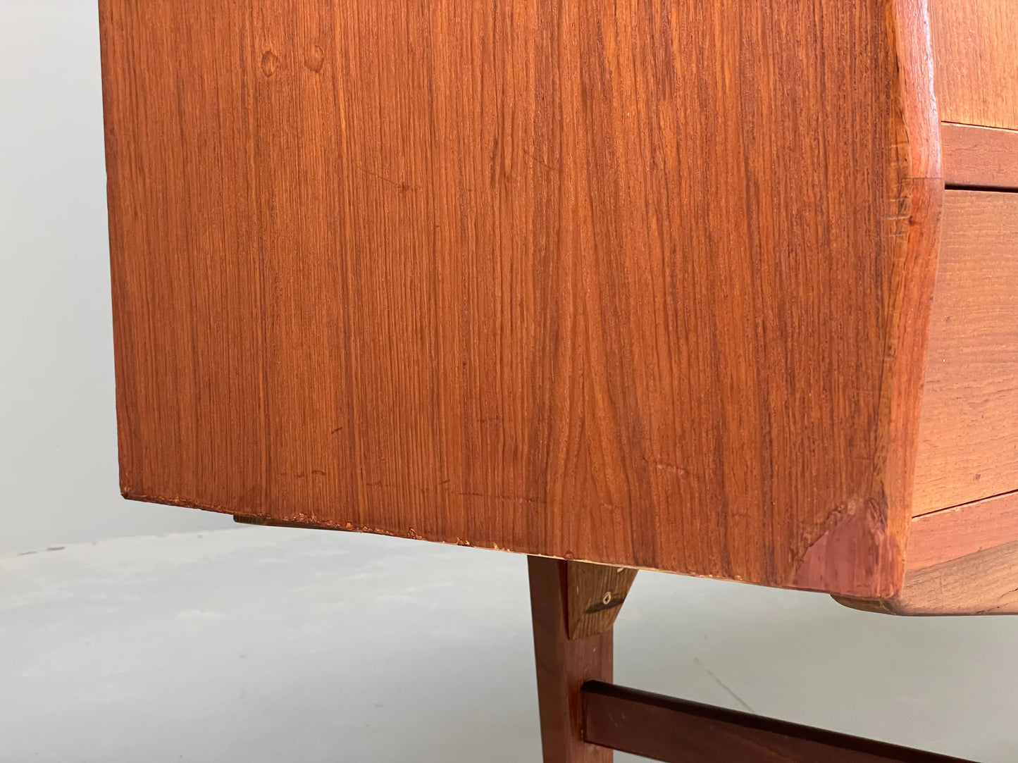 Vintage Danish Teak Highboard 1960s By Westergaard Møbelfabrik Drawers EB12368