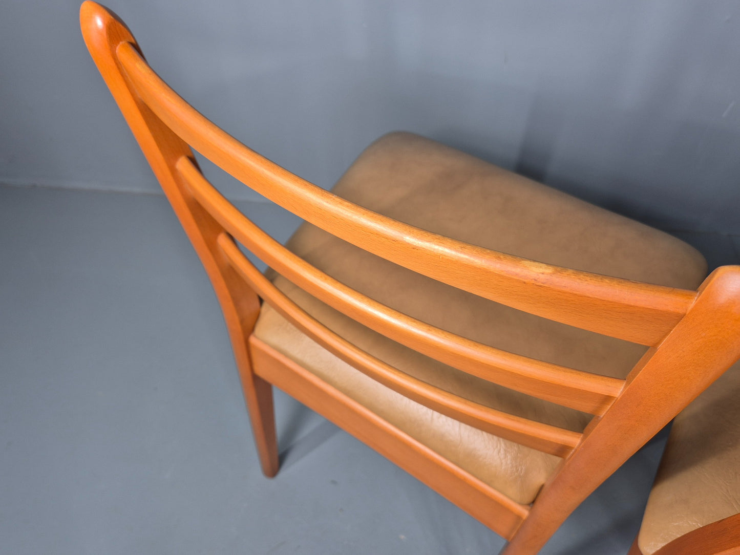 4 Vintage Schreiber Dining Chairs 1970s Retro Mid Century Dining Chairs EB12183