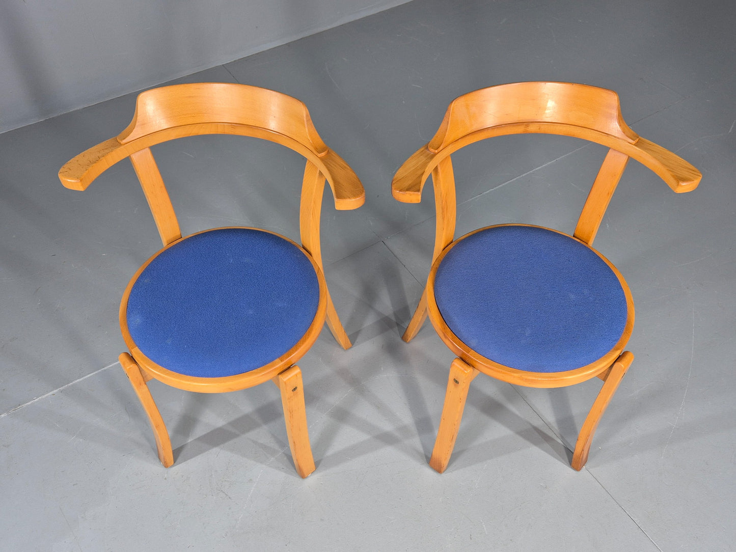 Vintage Mid Century Style Desk Chairs Swedish Kinnarps Retro  EB12140