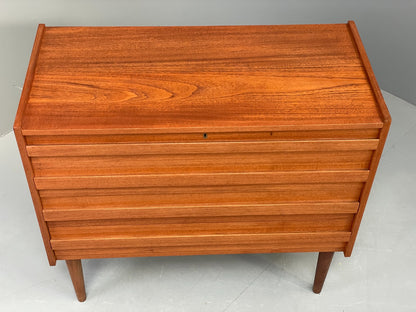 Vintage Chest Of Drawers By Reoval Danish Teak 1960s Mid Century Retro EB12358