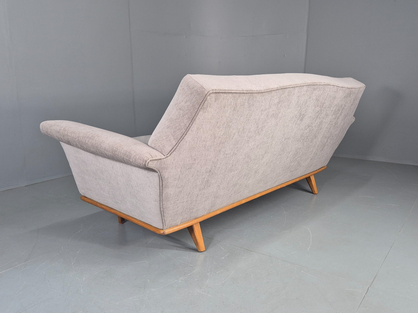 Mid Century 3 Seater Sofa 1950s Swedish New Upholstery Retro EB11129