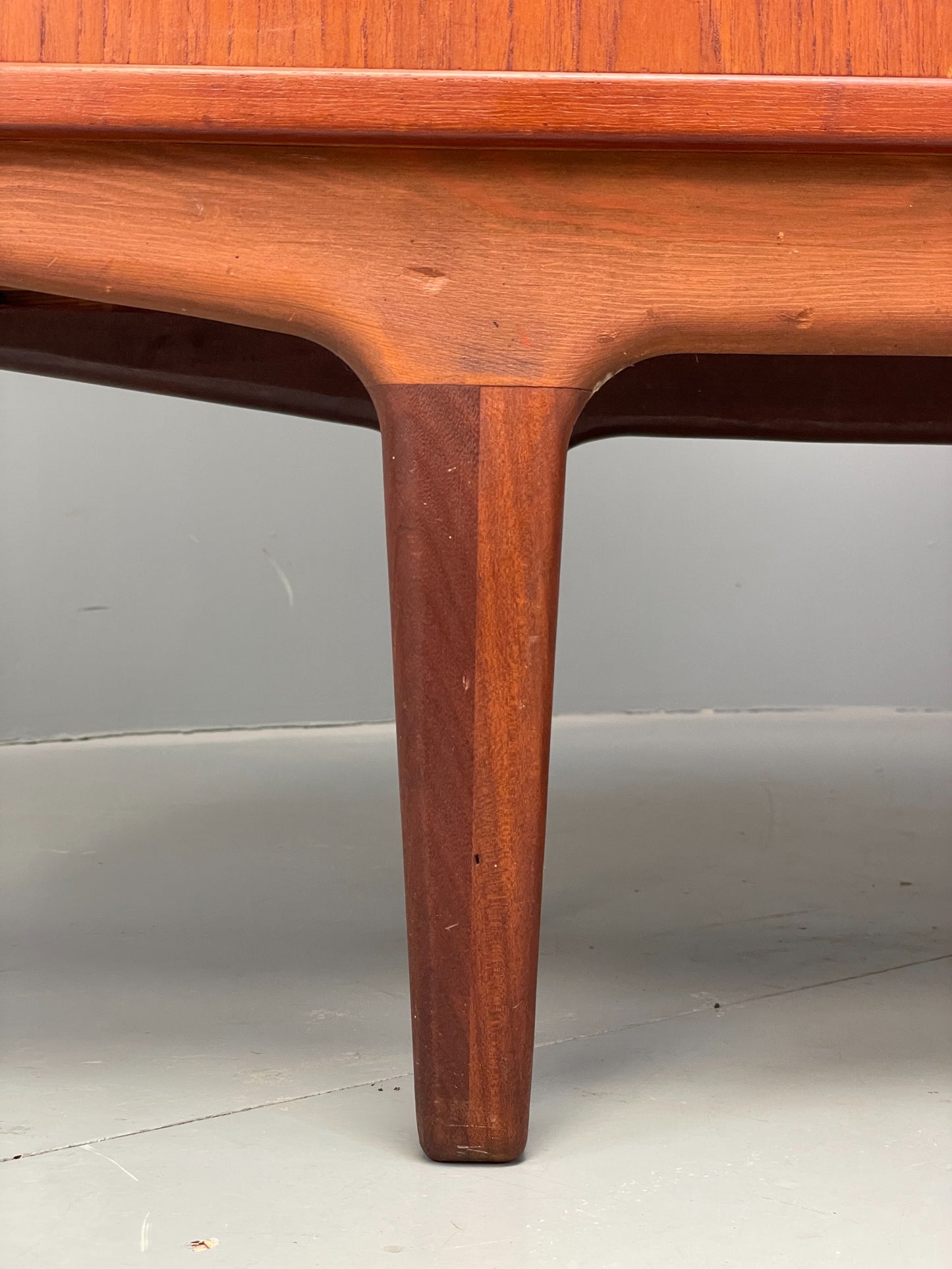 Vintage Danish Teak Highboard 1960s Mid Century Drawers Shelving Retro EB12347