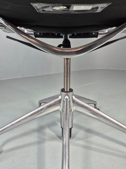 Vintage Vitra Media Office Chair Red and Black EB12256