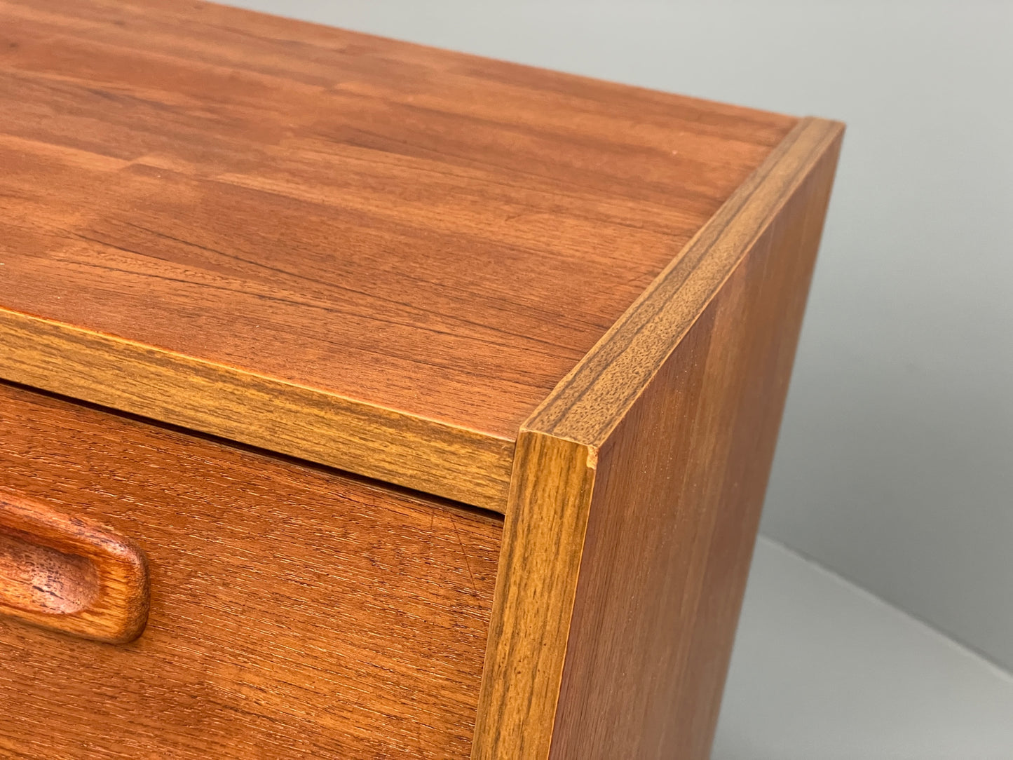 Vintage Teak Chest of Drawers Danish 1970s Retro Mid Century PS System EB12880