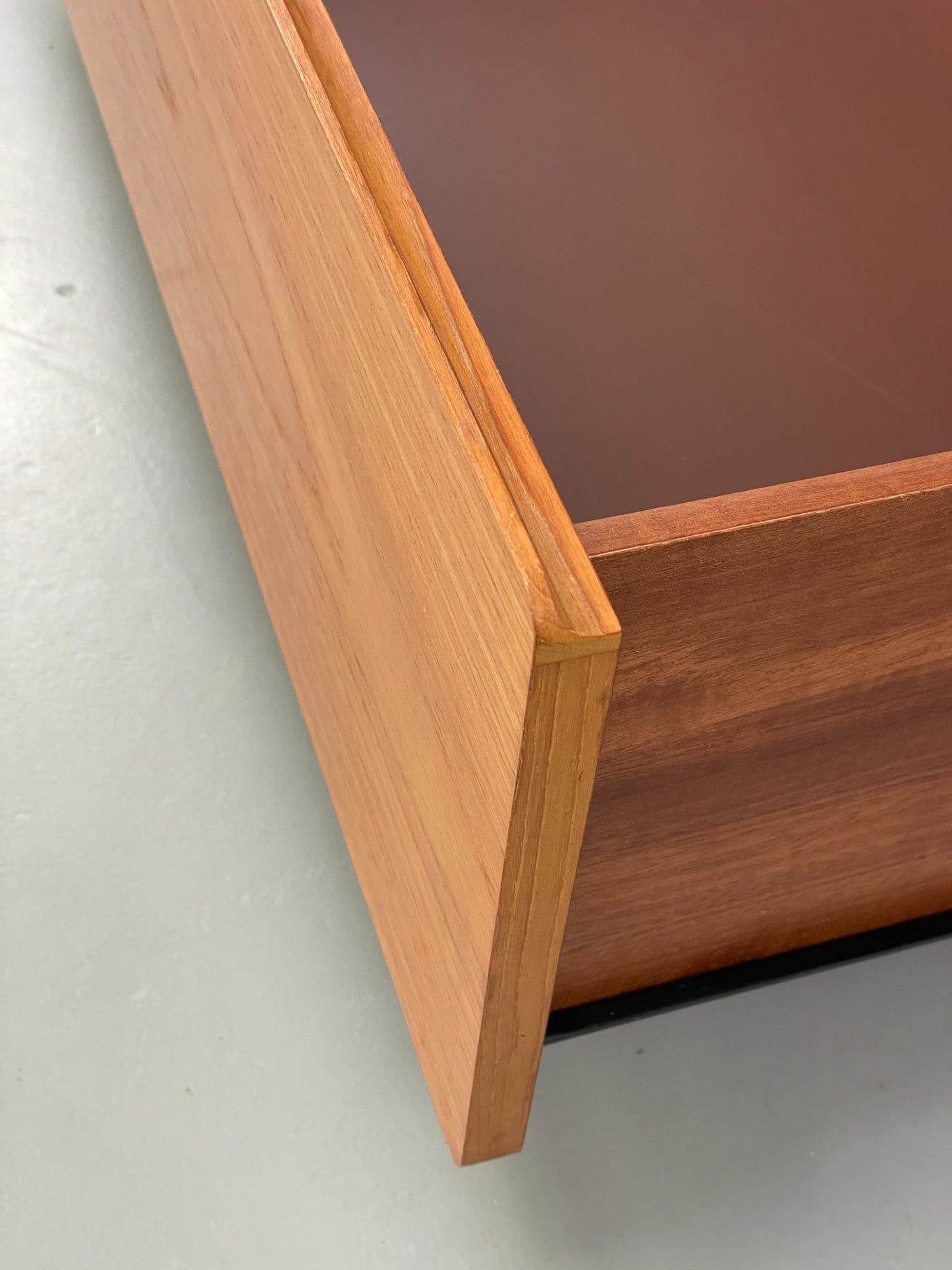 Vintage Teak Drawer TV Unit By Beaver & Tapley 1980s Retro EB12824