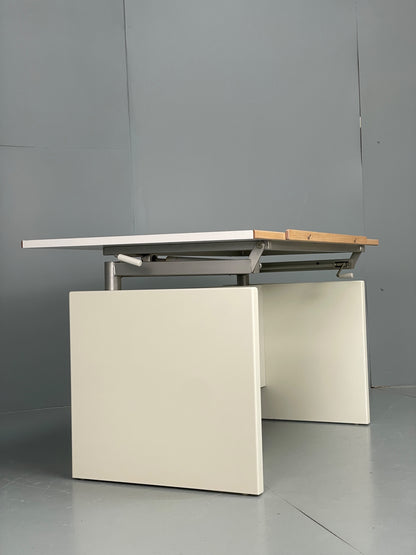 Vintage Hülsta Drawing Desk Architect Height Adjustable Tilting Retro EB12282