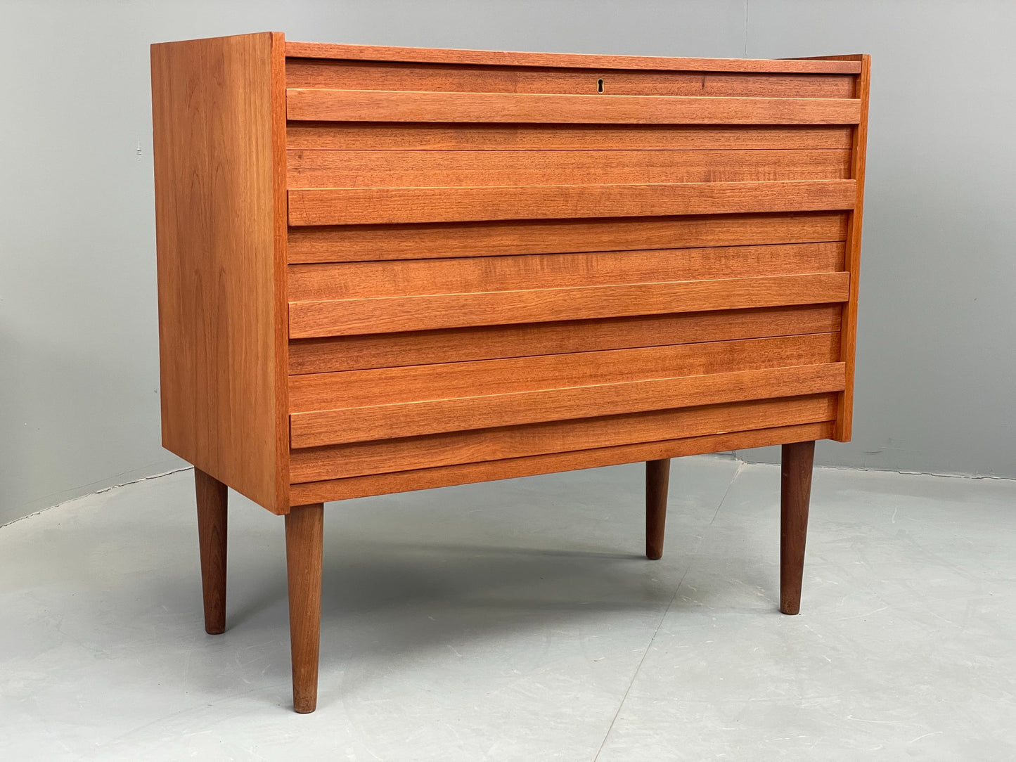 Vintage Chest Of Drawers By Reoval Danish Teak 1960s Mid Century Retro EB12358