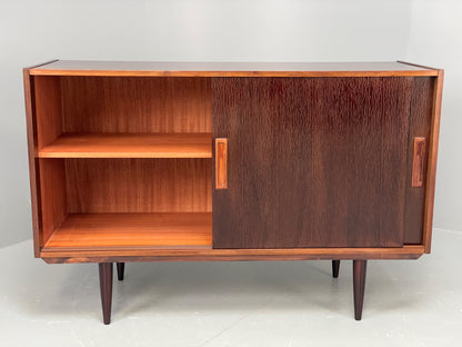 Vintage 1960s Compact Sideboard Cabinet Danish Mid Century Storage EB12341