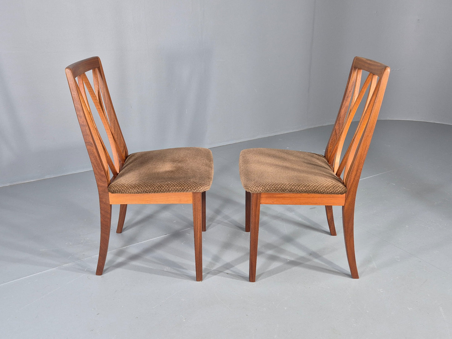 2 Vintage G Plan Dining Chairs 1970s Retro Original Condition EB12266