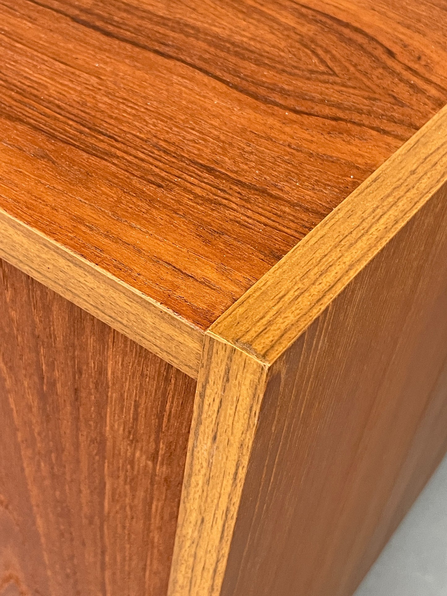 Vintage Teak Cabinet Danish 1970s Retro Mid Century Prebend Sorensen EB12605