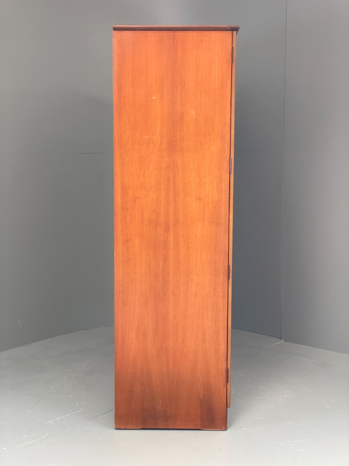 Vintage 1960s Teak Wardrobe Homeworthy Retro Mid Century Clothes Rail EB12299