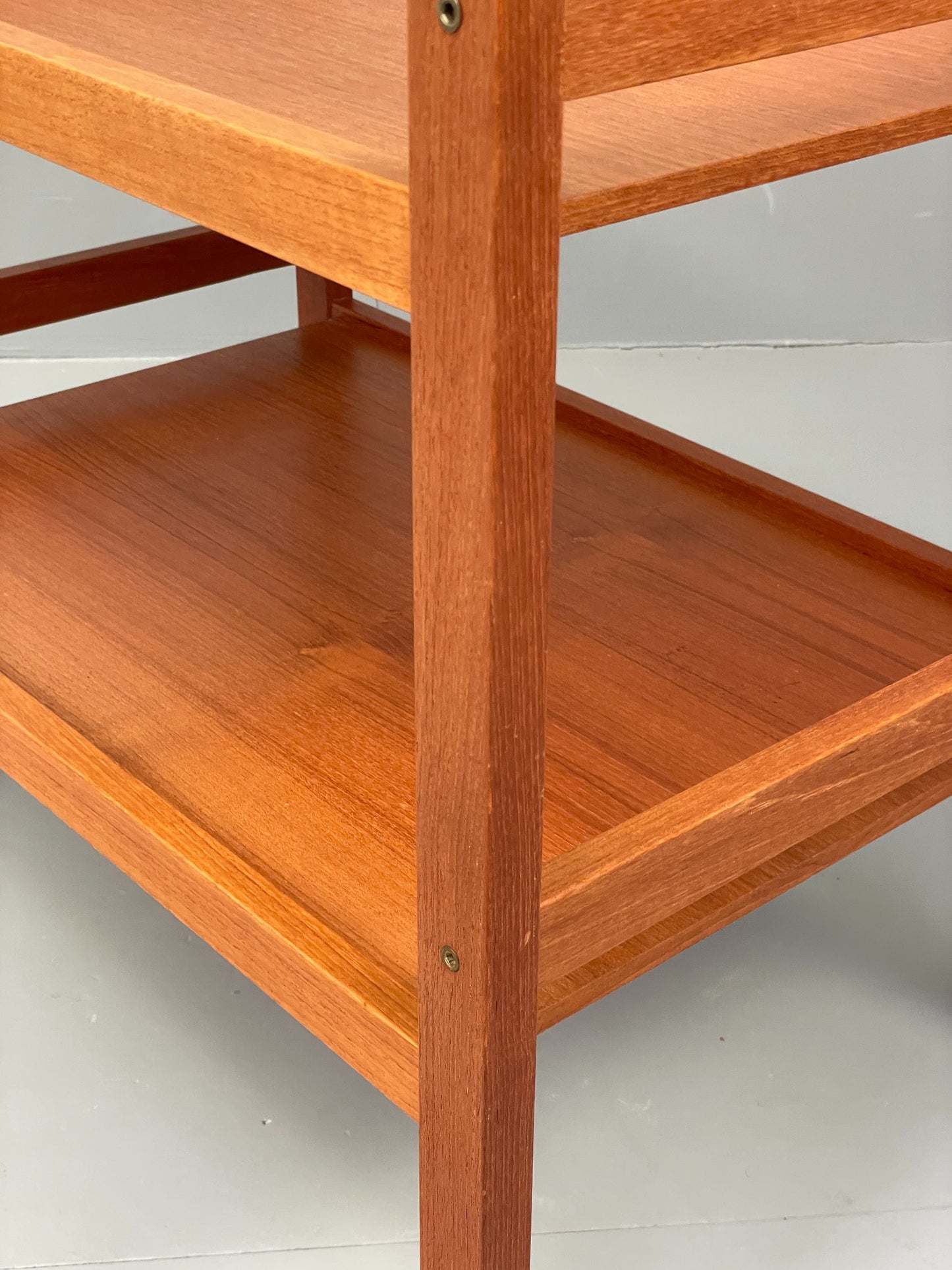 Vintage Teak Drinks Trolley Retro 1970s Mid Century By BRDR Furbo EB12826