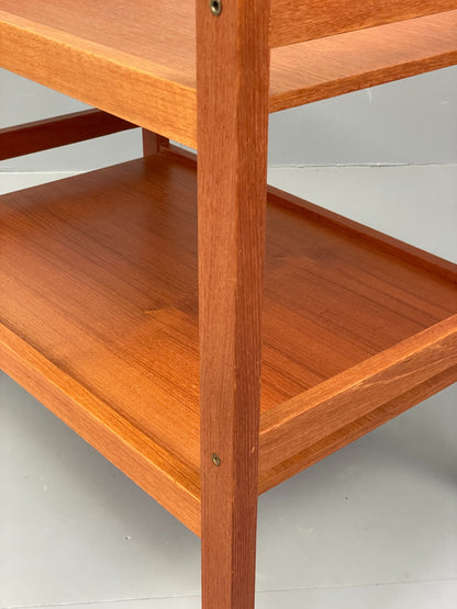 Vintage Teak Drinks Trolley Retro 1970s Mid Century By BRDR Furbo EB12826