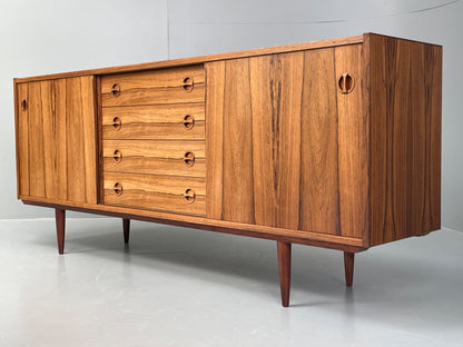 Vintage 1970s Danish Sideboard Mid Century Retro Shelving Drawers EB12331