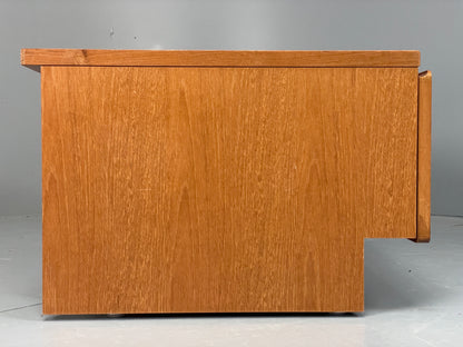 Vintage Teak Drawer TV Unit By Beaver & Tapley Retro Storage EB13155