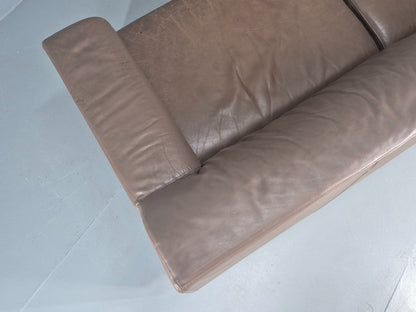 Vintage 3 seater sofa Leather Upholstery Modern Design EB12478