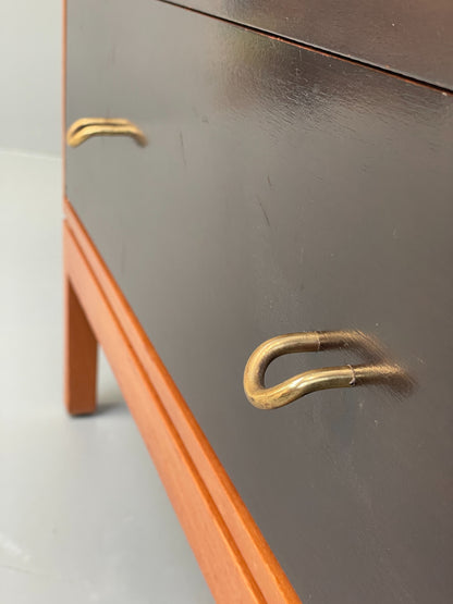 Vintage Drawers Walnut 1960s By Stag Mid Century Retro Chest Of Drawers EB12631