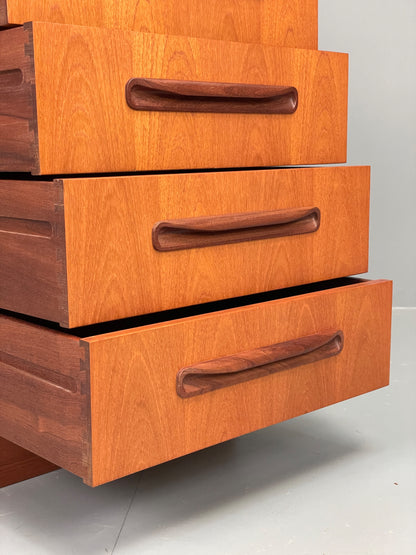 Vintage G Plan Drawers Teak Chest Of Drawers 1960s Fresco Range Retro EB12937