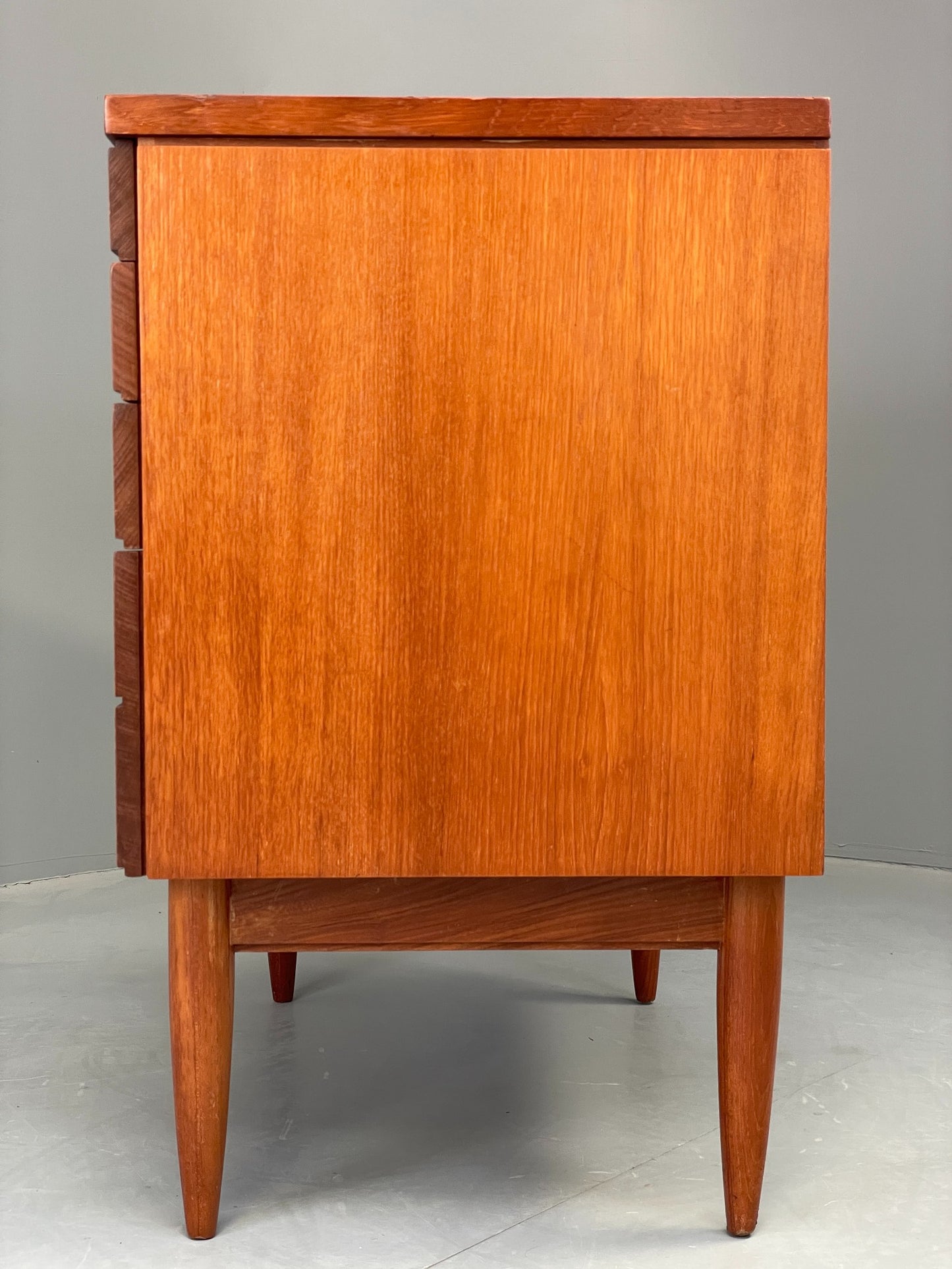 Vintage Chest Of Drawers Teak 1960s Danish Mid Century Bedroom Storage EB12608