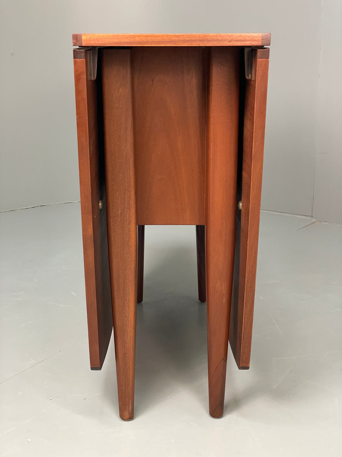 Vintage Teak Dropleaf Table 1960s Mid Century Retro Dining Seating EB13117