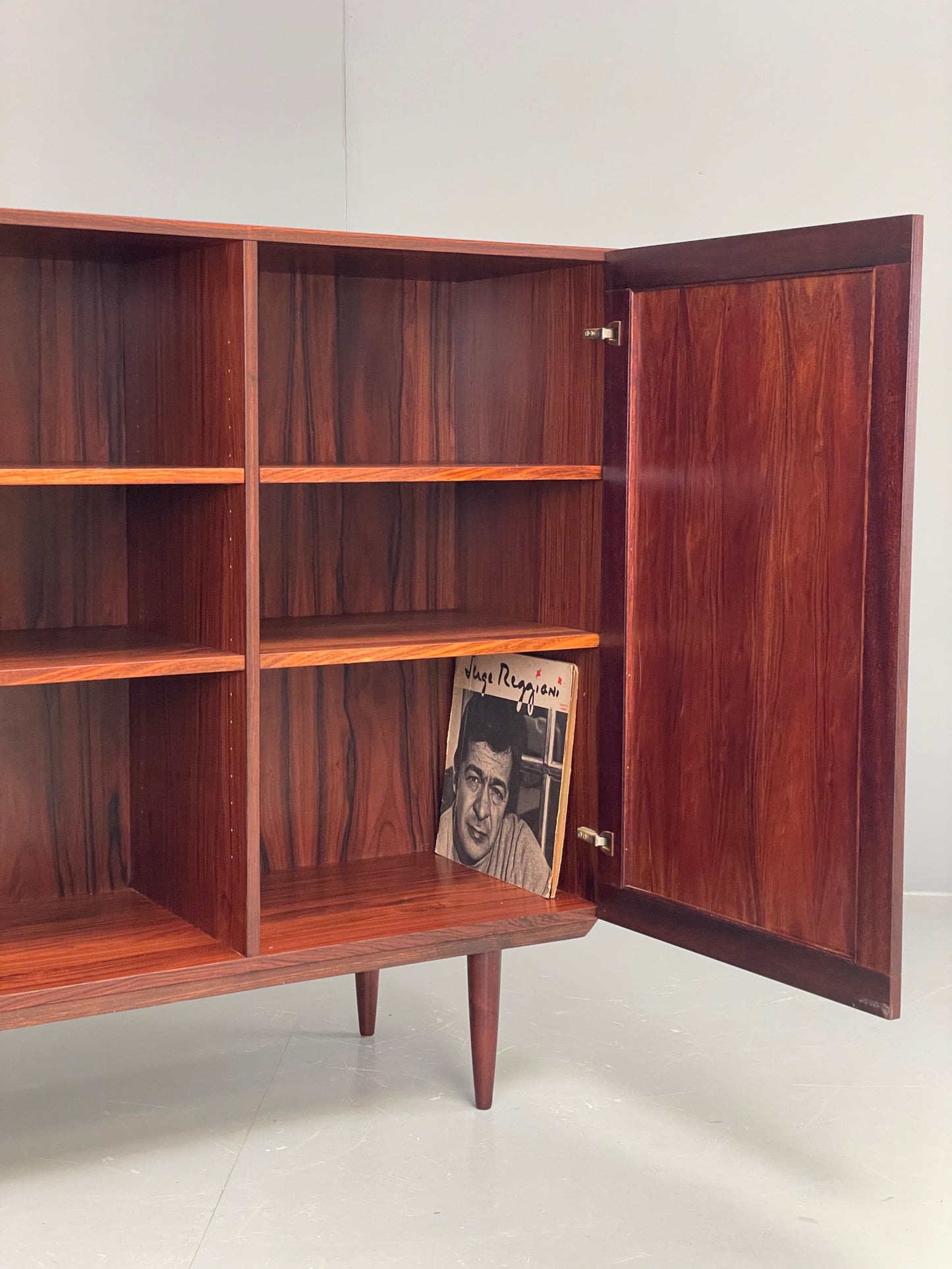 Vintage Danish Cabinet Bookcase 1970s Mid Century Retro EB12333
