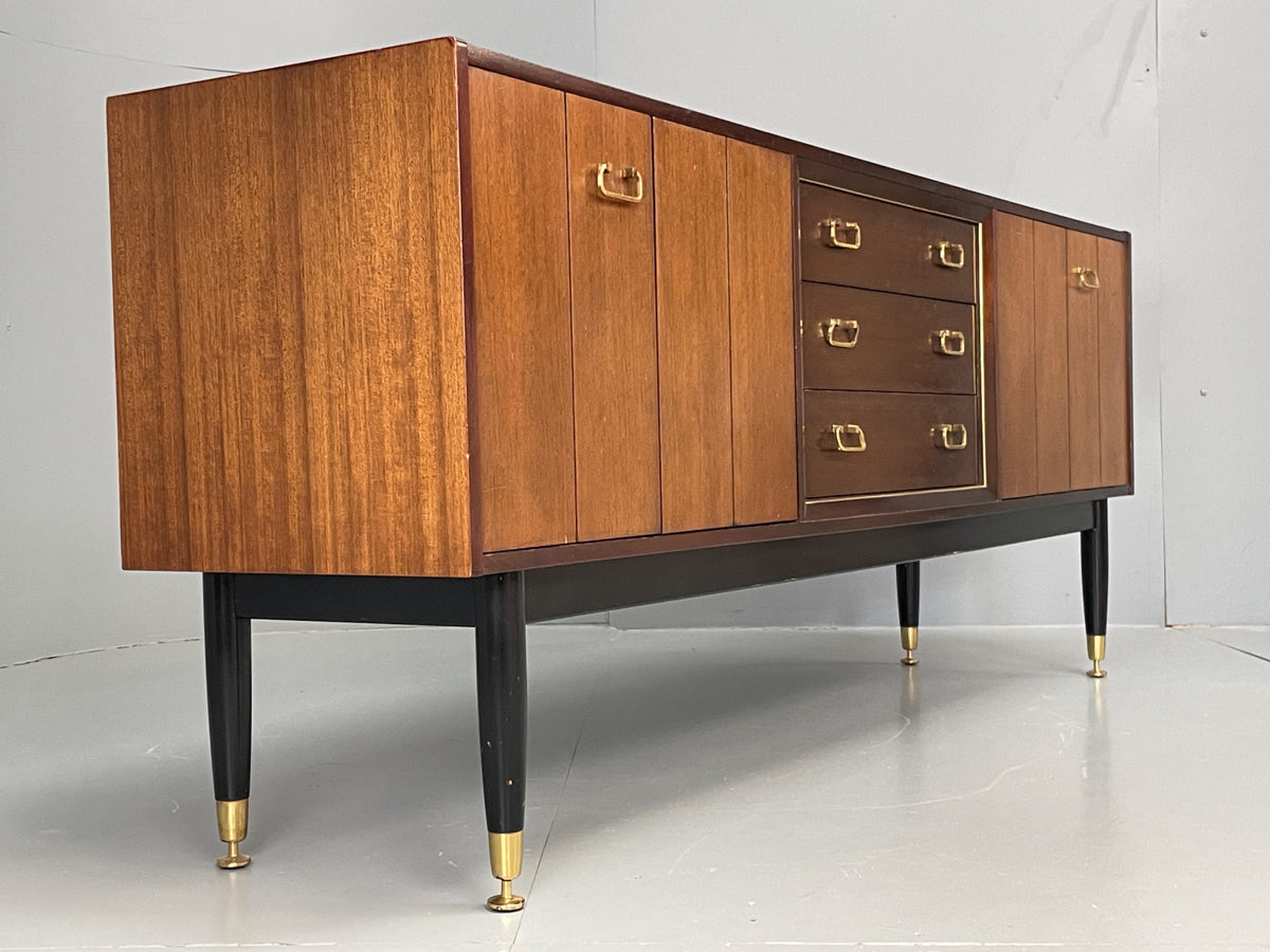 Vintage G Plan Sideboard Tola Mid Century 1960s Walnut Retro Drawers EB12941