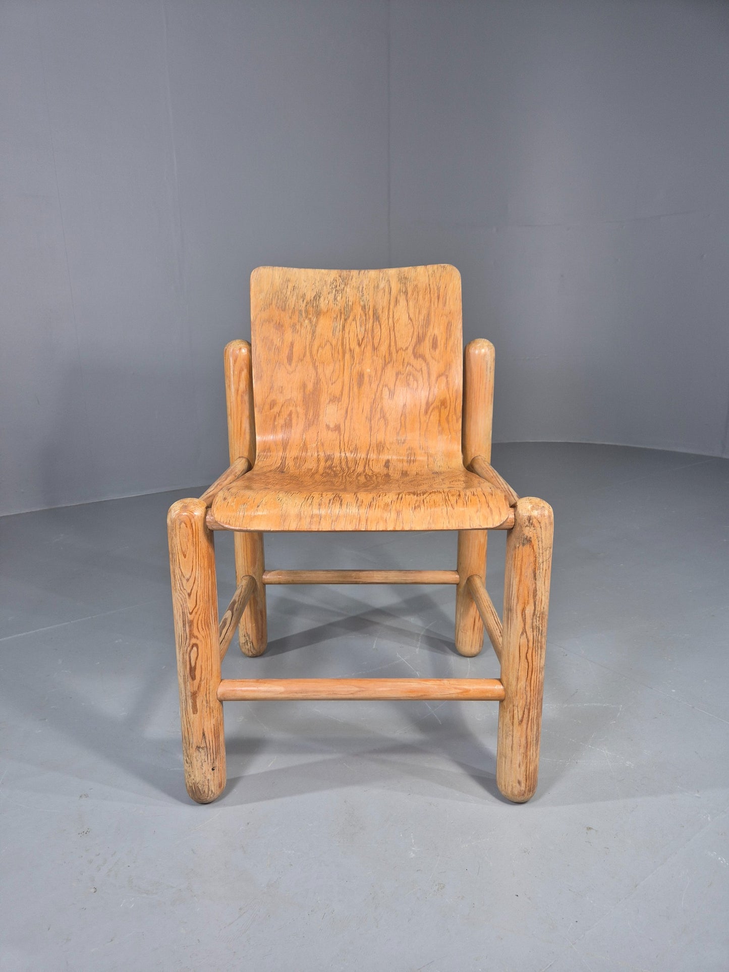 Vintage Brutalist Getama Chair Friis and Nielsen design 1970s Retro Eb12546