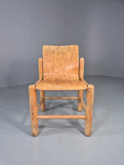 Vintage Brutalist Getama Chair Friis and Nielsen design 1970s Retro Eb12546