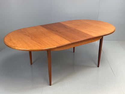 Vintage G Plan Dining Table Oval Teak Fresco Range 1960s EB11878
