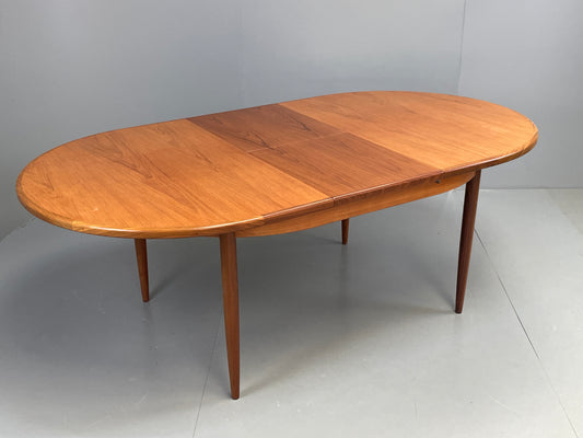 Vintage G Plan Dining Table Oval Teak Fresco Range 1960s EB11878