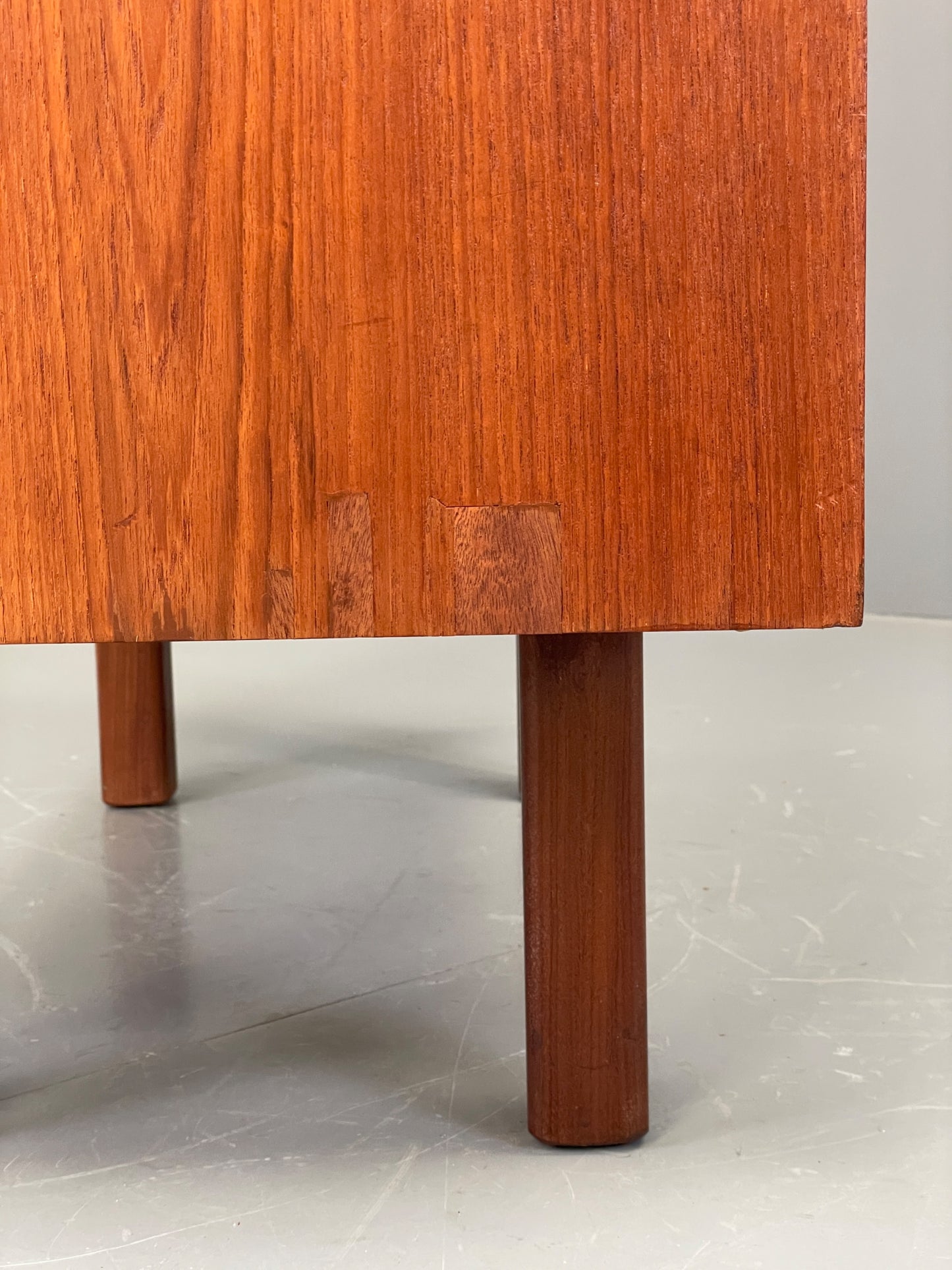 Vintage 1960s Teak Bureau Mid Century Drawers Writing Desk Retro Danish EB12219