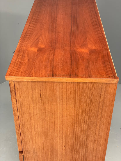Vintage 1960s Teak Cabinet Sideboard Storage Shelving Drawers EB12294