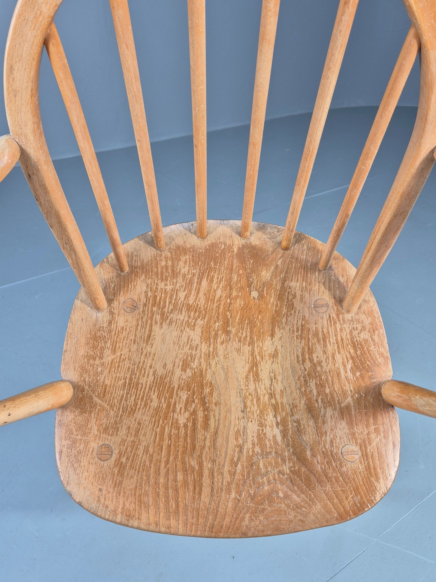 Vintage Ercol Windsor Carver Low Back 1960s Original EB12305