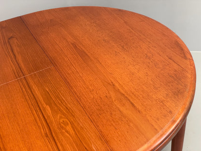 Vintage Dining Table Teak Extending 1960s Mid Century By White & Newton EB12509