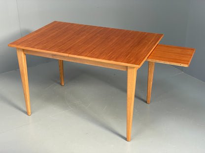 Vintage Teak Dining Table Gordon Russell Extending Ash Legs 1960s EB11976