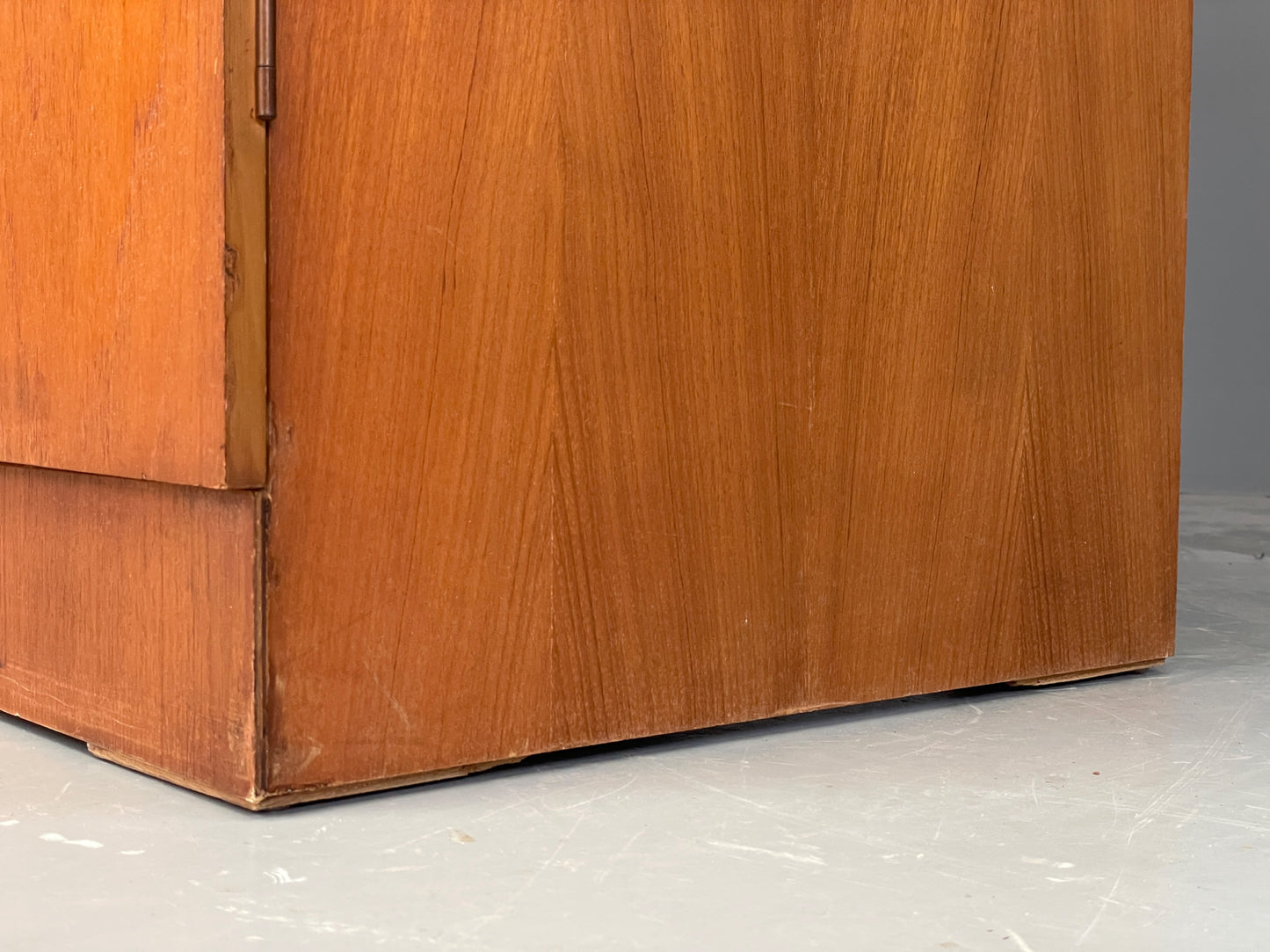 Vintage 1960s Teak Wardrobe Homeworthy Retro Mid Century Clothes Rail EB12299