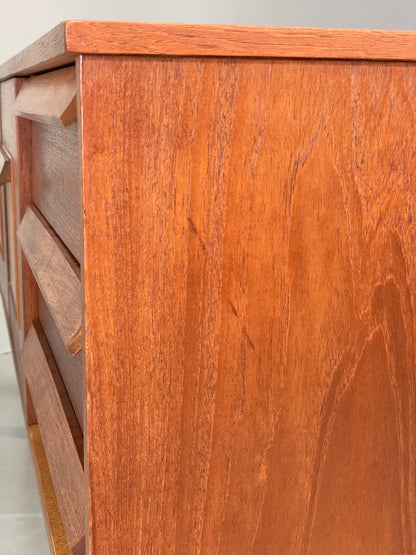 Vintage 1960s Teak Sideboard By Stonehill Retro Mid Century Drawers EB12209
