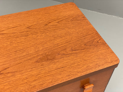 Vintage Teak Chest of Drawers By Stag 1970s Retro Midcentury Bedside EB12924