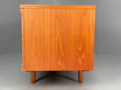 Vintage G-Plan Teak Sideboard 1970s Herringbone Pattern Shelving Retro EB12084