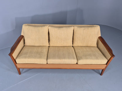 Vintage 3 Seater Sofa Sweden Mid Century Brdr Andersen 1960s Teak Retro EB11119