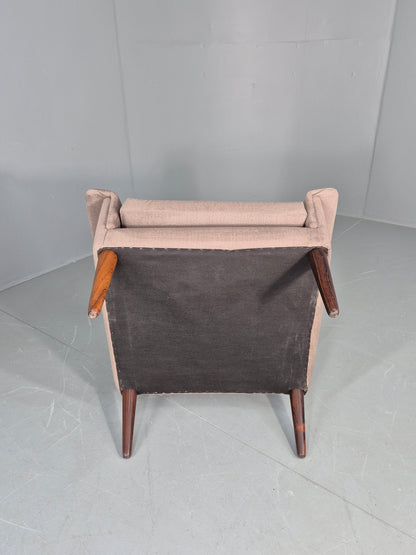Vintage Lounge Chair Folke Ohlssen Fritz Hansen Denmark New Upholstery  EB12787
