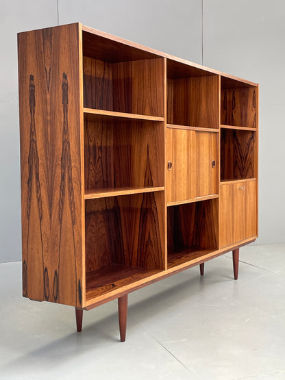 Vintage 1960s Shelving Unit Danish Mid Century Large Adjustable Retro EB12328