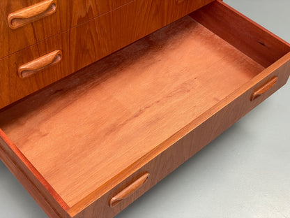 Vintage G Plan Teak Chest Of Drawers 1970s Mid Century Retro EB12902