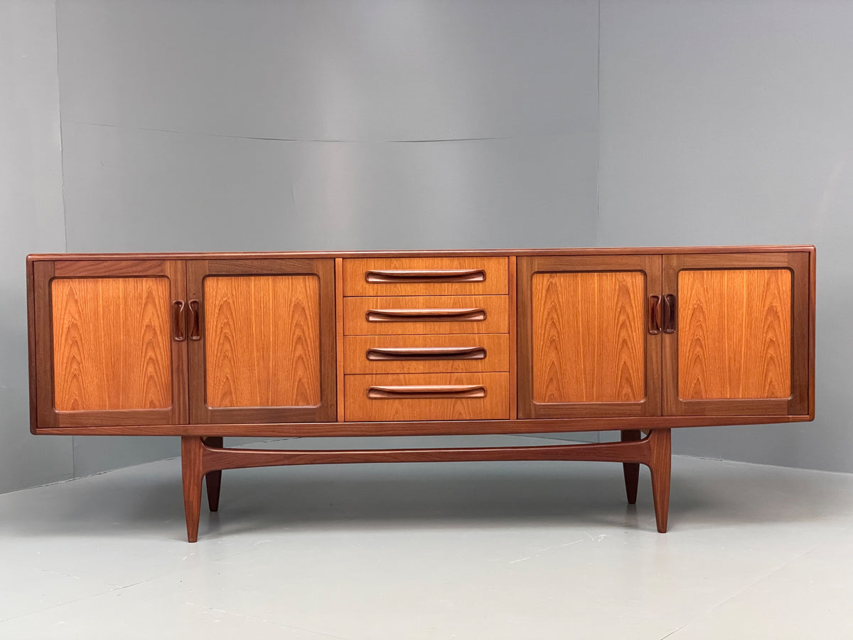 Vintage G Plan Sideboard Teak Fresco Mid Century Retro 1960s Shelving EB12935