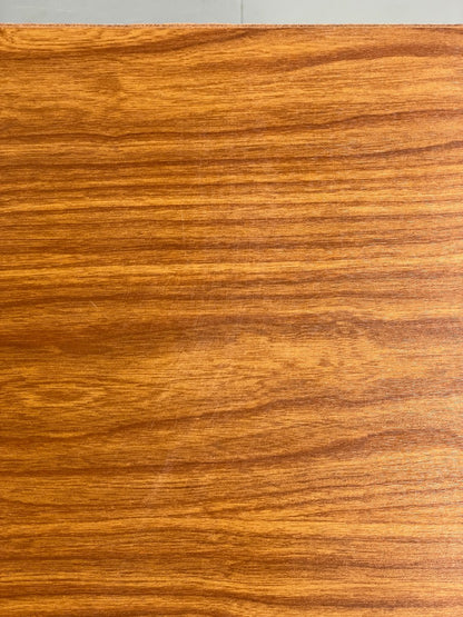 Vintage 1970s Bedside Cabinet Mid Century Style Wood Effect Teak Handle EB12504