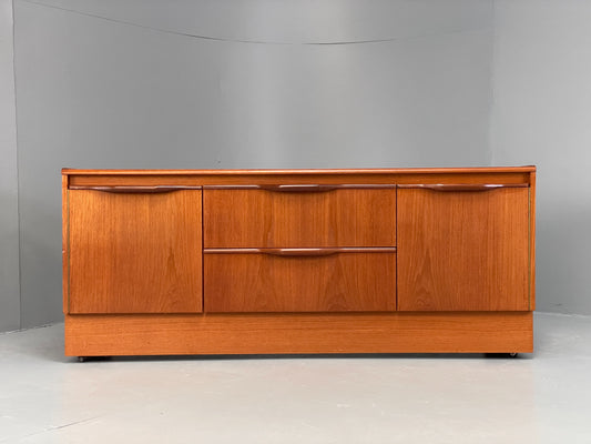 Vintage Teak Sideboard 1970s Retro Mid Century Drawers TV Unit EB12627