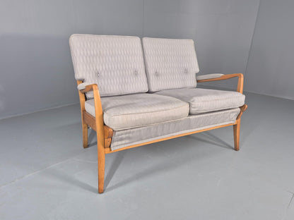 Vintage Cintique 2 Seater Sofa Mid Century 1950s Design Retro EB11946