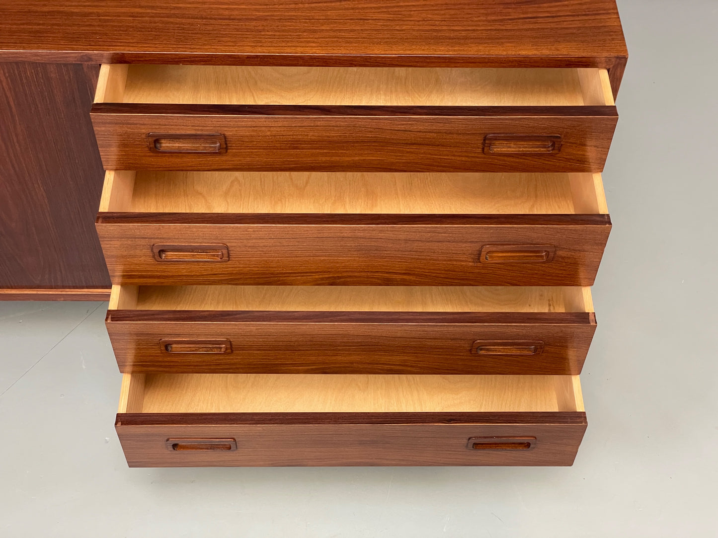 Vintage Sideboard Hundevad Drawers Tv Unit Retro Mid Century Danish EB12893