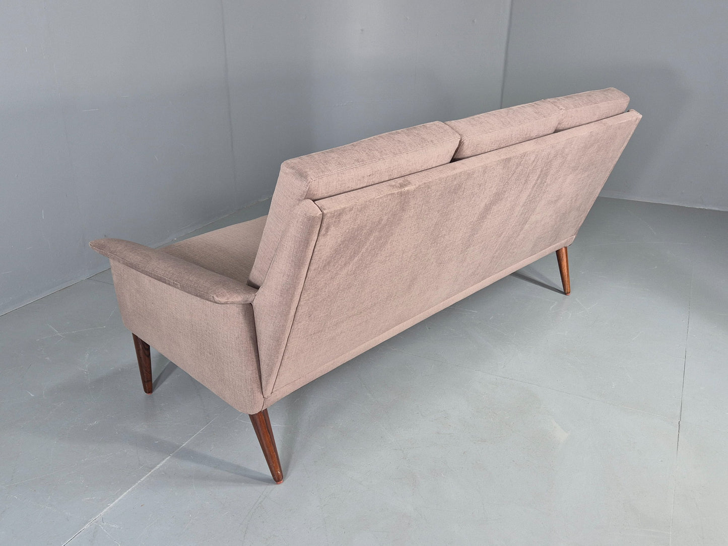 Vintage Mid Century Sofa Folke Ohlsson for Fritz Hansen New Upholstery EB12394